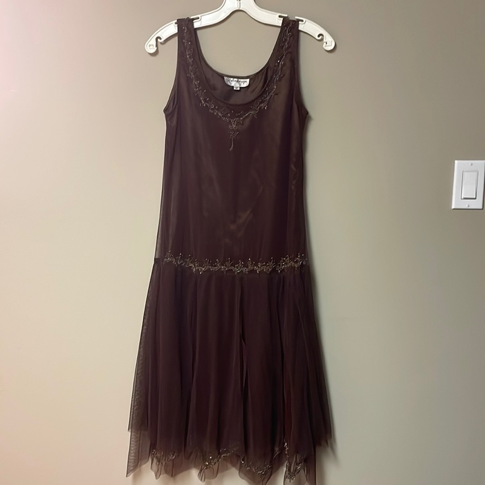 Raindrops vintage dress.